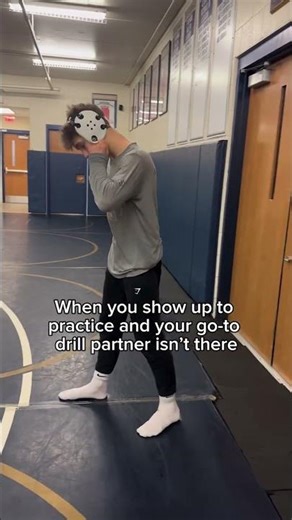 Wrestling partner misses practice 😬🫩 #shorts