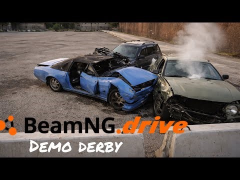 Beamng Drive | Demo Derby (Logitech G920 Steering wheel)