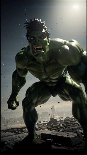 Hulk vs Alien 👽🔥 | Ultimate Battle Part 4 | AI 3D Action Shorts #trending #aishorts #story #kahani