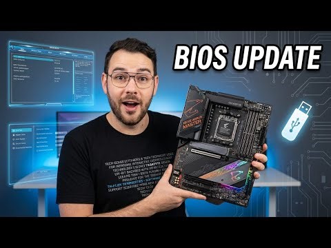 How to Update BIOS on the GIGABYTE X670E AORUS MASTER | Stable AM5 BIOS Update Guide
