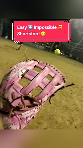 Shortstop Skills: From Easy to Impossible
