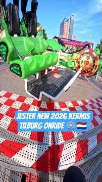 Jester NEU 2026 Kermis Tilburg 🎡🇳🇱 #jester #kirmes #funfair #kermis #shorts #viral #carnival #fyp
