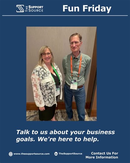 #funfriday #thesupportsource #networking #businessgrowth | The Support Source Inc.