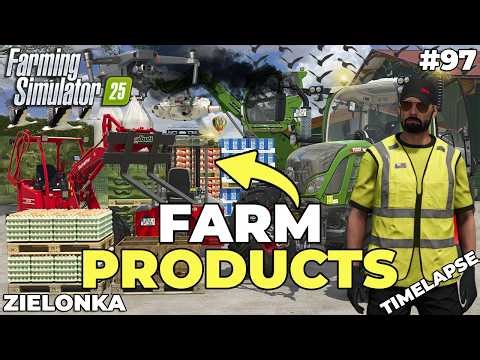 CRAZY BUSY DAY ON THE FARM! KEEPING EVERYTHING RUNNING! 🚜🔥 | ZIELONKA | Farming Simulator 25 | EP 97