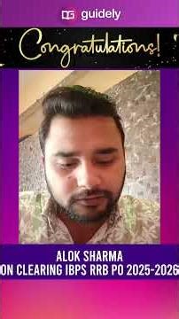 Guidely’s Interview Batch made all the difference💯Grateful to Aditya Sir for the constant guidance 🙏