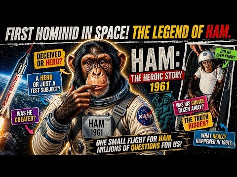First Chimp in Space: The Untold Story of Ham's (1961) Space Mission | Hero, Victim or Experiment?