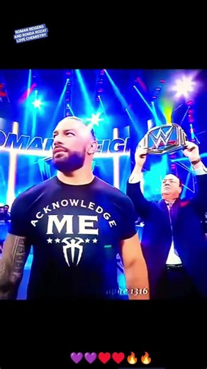 ROMAN REIGENS AND RONDA ROZAY LOVE CHEMISTRY BEST THEM 💜💜♥️♥️🔥🔥