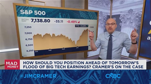There have been plenty of positives this earnings season, says Jim Cramer