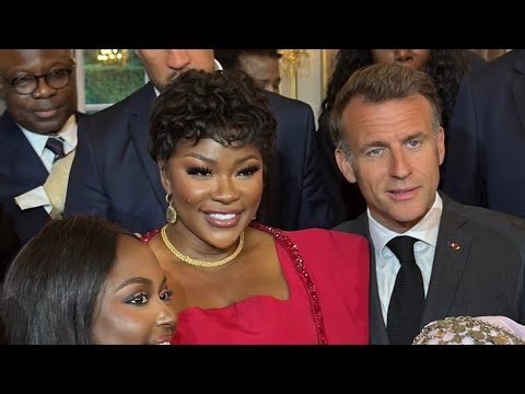 Coach Hammond Chic was received by Emmanuel Macron at the Élysée Palace in Paris, France.