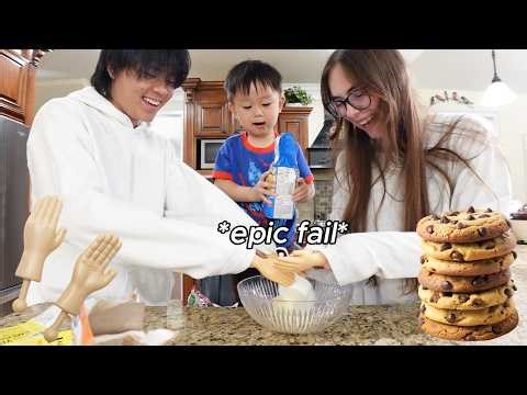 TINY HANDS COOKING CHALLENGE *fail*
