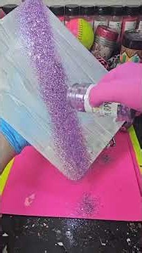 Let's glitter a clipboard with glitter from PDB Creative Studio! 🥰✨️💕 #glitter #clipboard