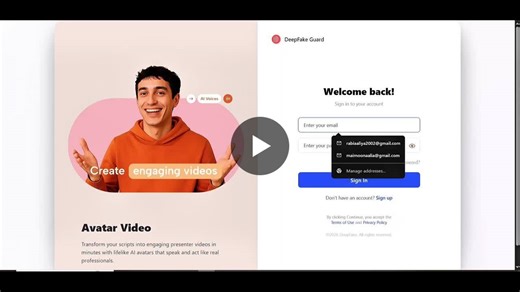 Deepfake Guard: AI Generation and Detection System | Generative AI Research Lab, GAIR_UP posted on the topic | LinkedIn