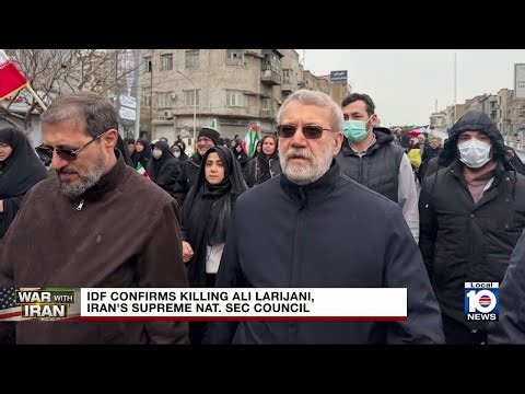 Israel confirms IDF kills 2 top Iranian security officials