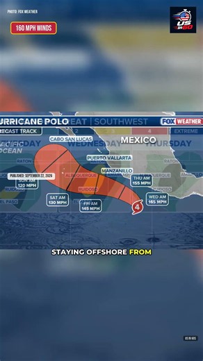 Hurricane Polo Explodes To Category 5