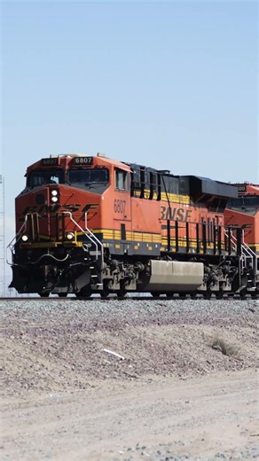 BNSF 6807 WB Tennessee Yard Memphis, TN to Hobart Yard Los Angeles, CA 10-11-2025 #railtrack