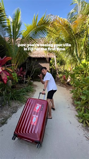 The feeling when you arrive in Fiji for the first time @sixsensesfiji @tourismfiji #fiji #fijihappy #villaholiday #villas #resort