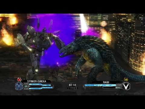 STRIKER EUREKA vs RAIJU — Jaeger vs Kaiju Fight (Pacific Rim: The Video Game) No Commentary