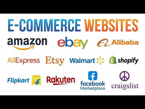 Every Major E-Commerce Website Explained in 8 Minutes (Amazon, eBay, Alibaba & More)