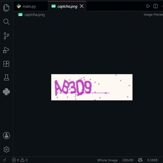 Create a CAPTCHA with Python in Just 3 Lines | Python Beginner Project