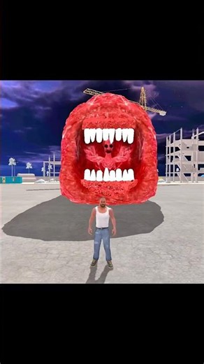 Franklin Vs Chu Chu Charles Train Eater 💔 #franklin #gta #usa #indianbikedriving3d