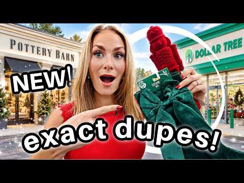 REAL Dollar Tree Pottery Barn & William Sonoma Dupes  + DIYs 🎄✨ Christmas 2026