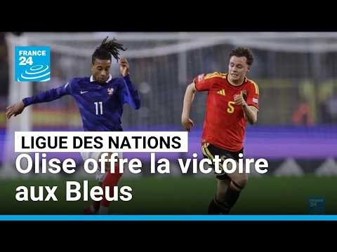 Ligue des nations : Olise permet aux Bleus d'enchaîner face à la Belgique • FRANCE 24
