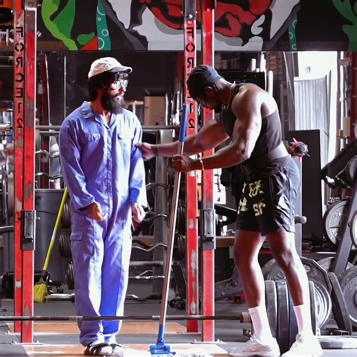 Anatoly Jumping Surprise Prank at the Gym