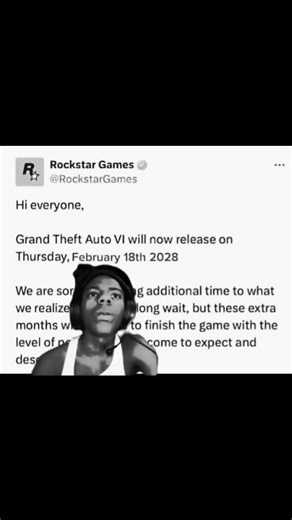 GTA VI Release Date Confirmed for February 18, 2028