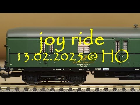 joy ride 13.02.2025 @ HO Piko, Roco, Rivarossi