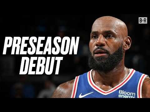 LeBron James Was Dishing Out Dimes in His 76ers Preseason Debut