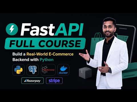 FastAPI Full Course for Beginners | Build a Real-World E-Commerce Backend with Python