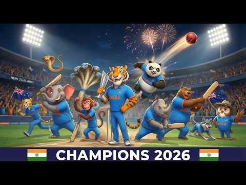 Epic Jungle Cricket Match | Panda Bowling & Turtle Tom SIX Moment