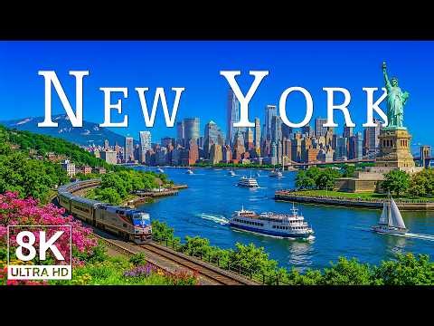 New York 8K ULTRA HD – Skyline Dreams, Neon Nights & Iconic City Views 🗽✨