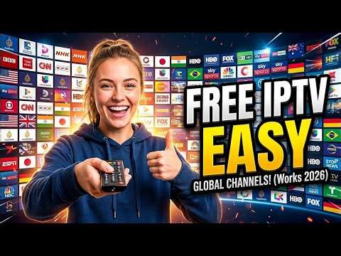 How to Get Free IPTV Channels Easily (Working 2026)