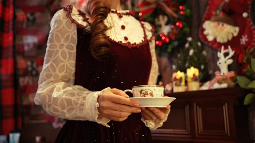 【梵拉ASMR】氛围拉满！圣诞雪夜木屋中的幸福助眠服务~🥰面部清洁spa护理与甜点cafe♡电影感轻语沉浸实景助眠~【Hires无损音质/4K超清】