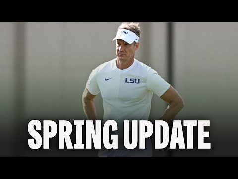 Episode 1399: LSU Spring Practice Day 10 | Starting To Impress? | #AskBlake