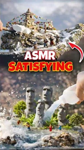 This Mini World Was Touched by a Human 🫳 #shorts