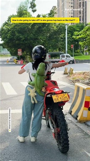 When you are 4 feet tall but ride a giant dirt bike! 🔥 #shortrider #motocross #biker