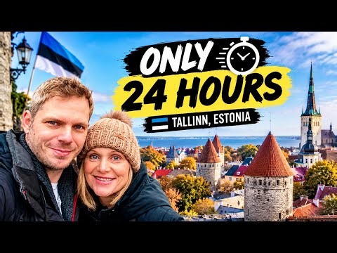 Spending 24 Hours in Tallinn Estonia | 5 or more Things you MUST Do