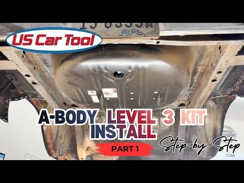 US Car Tool Mopar A-Body Level 3 Install | Spring Relocation (Step-by-Step) | Part 1