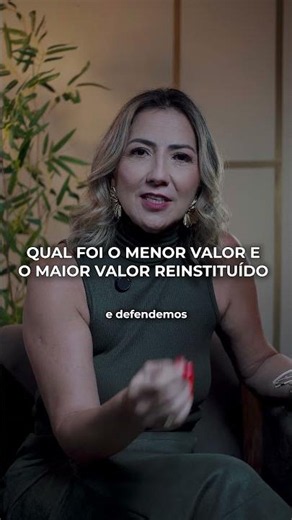 QUAL FOI O MENOR VALOR E O MAIOR VALOR REINSTITUÍDO