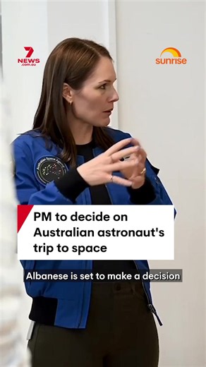 Prime Minister Anthony Albanese is set to make a decision in the next 24 hours on whether or not the government will fork out to send Katherine Bennell-Pegg to space. The South Australian has received the backing of former Prime Minister Kevin Rudd but the mission comes with a $100 million price tag. Accepting the European Space Agency's offer would mark the first Aussie-flagged astronaut to board the International Space Station. #space #australian #astronaut #internationalspacestation