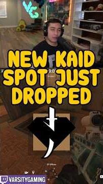 NEW KAID CLAW SPOT ON BORDER (SIEGE SCHOOL) #shorts