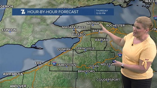 7 Weather Forecast, 6pm Wednesday, Apirl 22