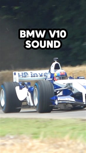 BMW V10 Powered F1 Car Sound #shorts #f1 #bmw