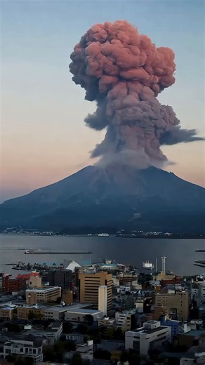 Dr. Subhash on X: "Japan's Sakurajima volcano erupts today, 2200m ash plume over Kagoshima Bay, Level 3 alert remains. One of the world's most active volcanoes puts on a terrifying show this morning. #Volcano #Japan #Sakurajima" / X