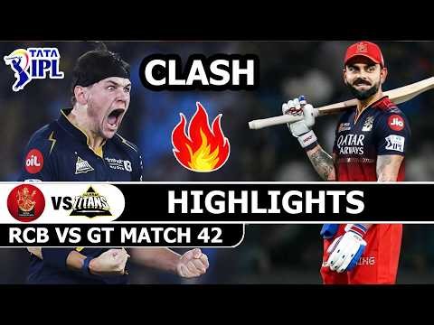 Royal Challengers Bengaluru vs Gujarat Titans IPL 2026 Match 42 Highlights | RCB Vs GT