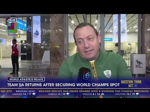 Team SA returns after securing World Champs spot