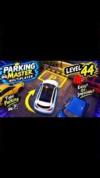 Parking Master Multiplayer Level 44 🚗🔥 | Can I Park Perfectly? #shorts