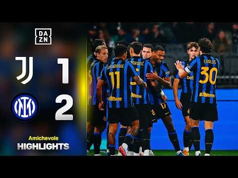 DIOUF+DIMARCO, Chivu vince contro Spalletti: Juventus-Inter 1-2 | Amichevoli | DAZN Highlights